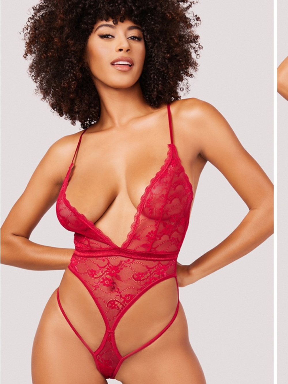 YANDY CUT IN TO ME BODYSUIT